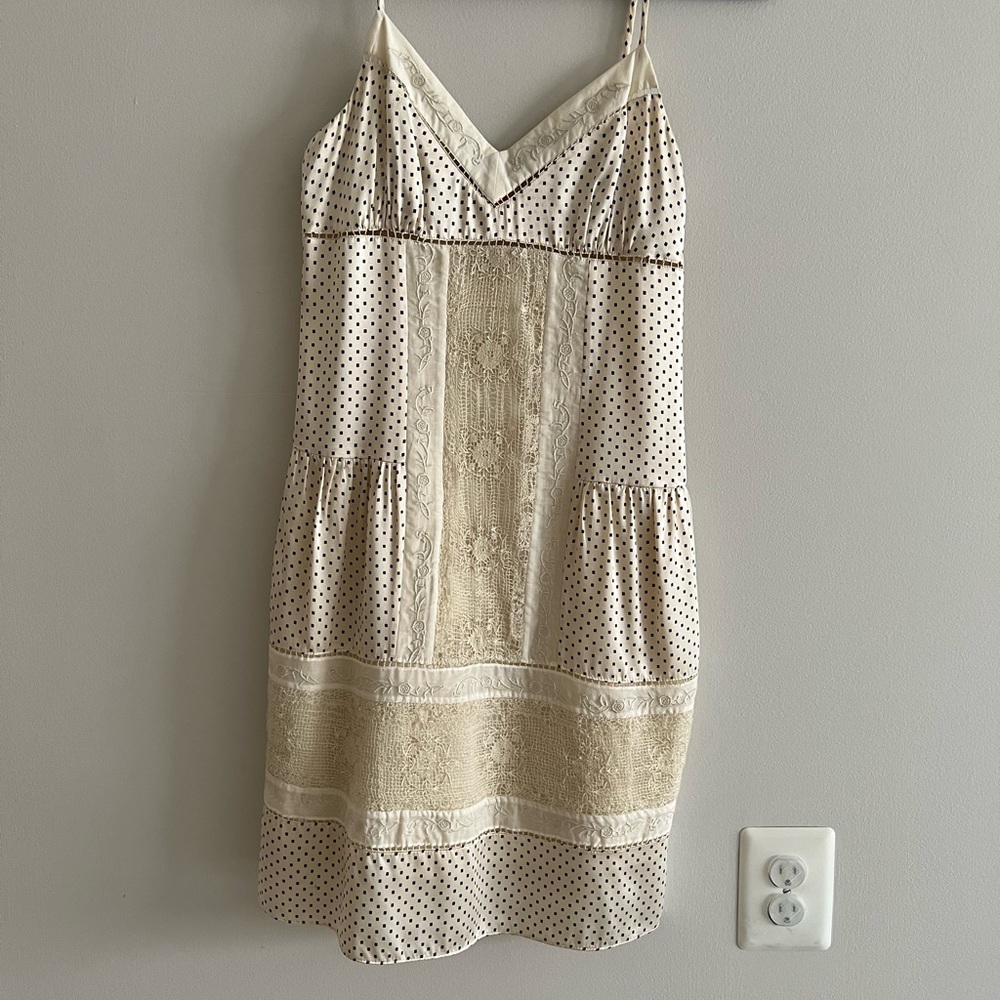 BCBGMAXAZRIA silk dress in size XS.